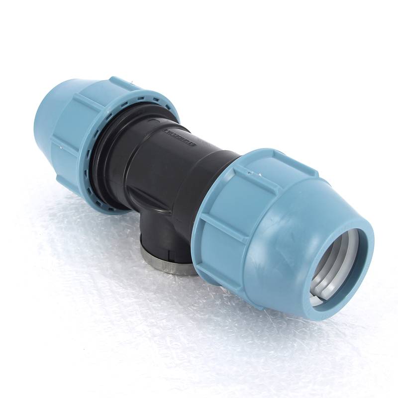 Тройник компрессионный Unidelta для труб ПНД 63х2 ВР 1007064007