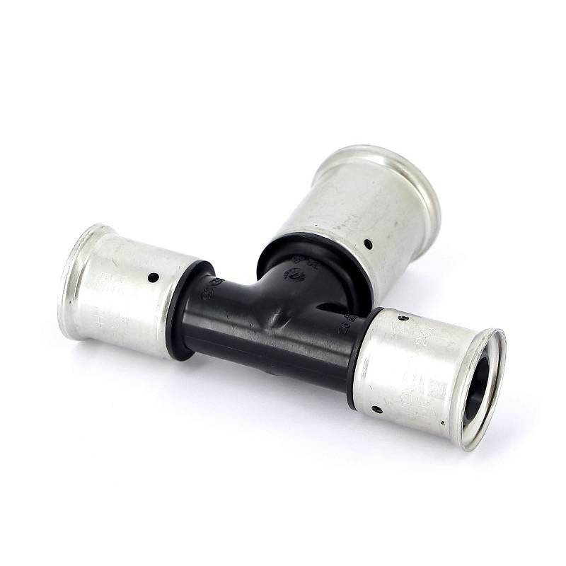 Тройник пресс HENCO PVDF 26х32х26 мм 12PK-263226
