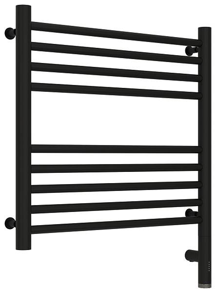 Полотенцесушитель электрический Сунержа Богема 3.0 500x500 мм правый матовый черный 31-5805-5050