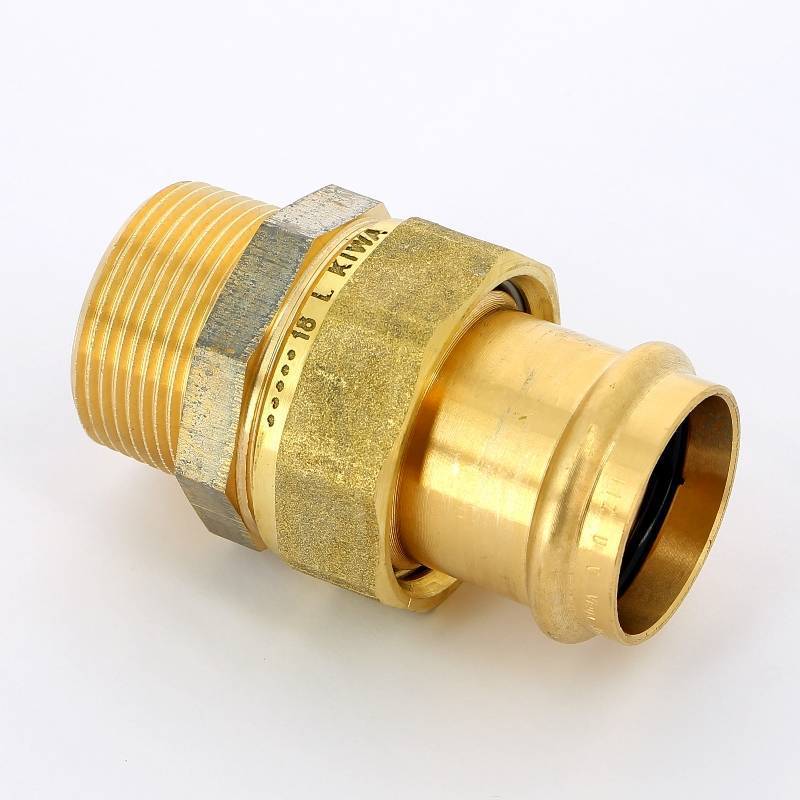 Муфта разъёмная пресс-Н бронза Viega Sanpress 35x1 1/4 128425