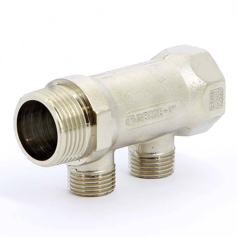 Коллектор Tiemme 1910 1 НВ 2 выхода 1/2 Н 36 мм 1910055