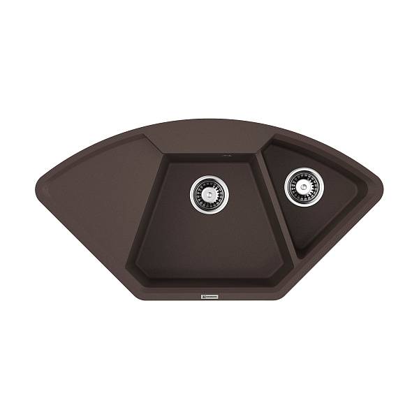 Кухонная мойка Omoikiri Yonaka 98-C-DC Artgranit 98 x 50 см темный шоколад 4993715