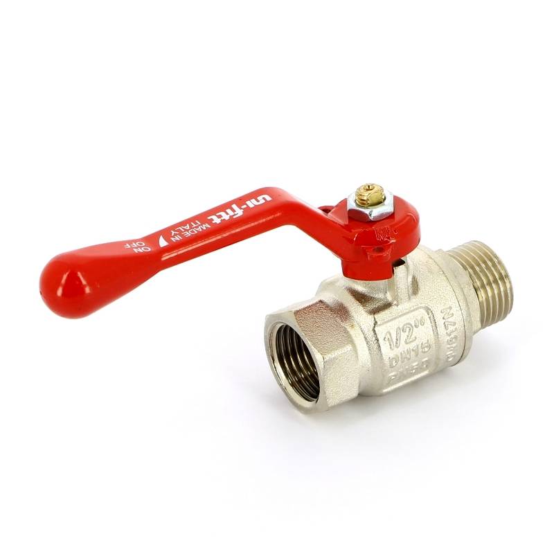 Кран шаровой полнопроходной Uni-Fitt рычаг 1/2 НВ 111L2000