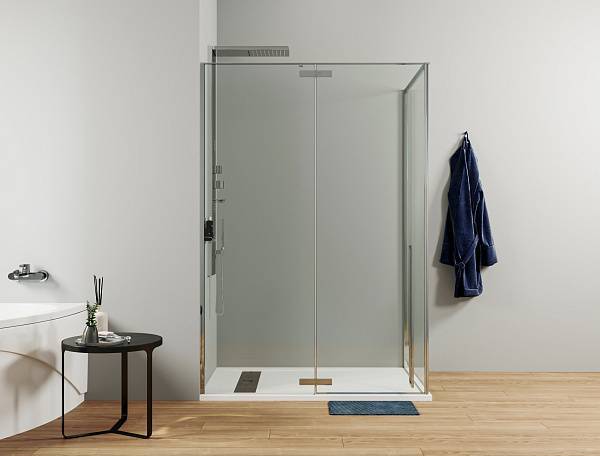 Душевой уголок Allen Brau Fantasy 90x90 см хром 3.11001-00