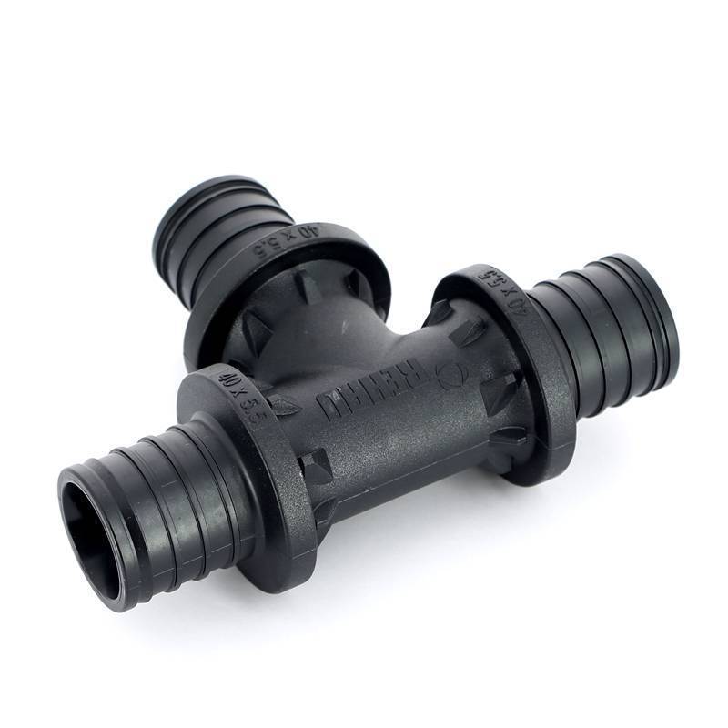 Тройник надвижной REHAU RAUTITAN PX 40 мм PPSU 1160035