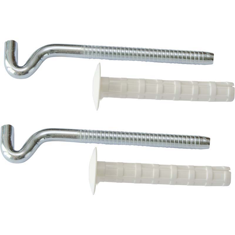 Комплект кронштейнов штыревых Torido 9х130 мм с дюбелями (2 шт) TABW09130Z