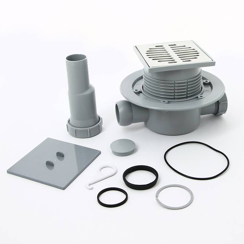 Трап McAlpine MRFG3 115x115 мм выпуск 50/40 мм сухой затвор MRFG3