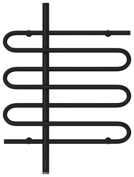 Полотенцесушитель электрический Сунержа Эпатаж 600x800 мм левый матовый черный 31-0550-8060
