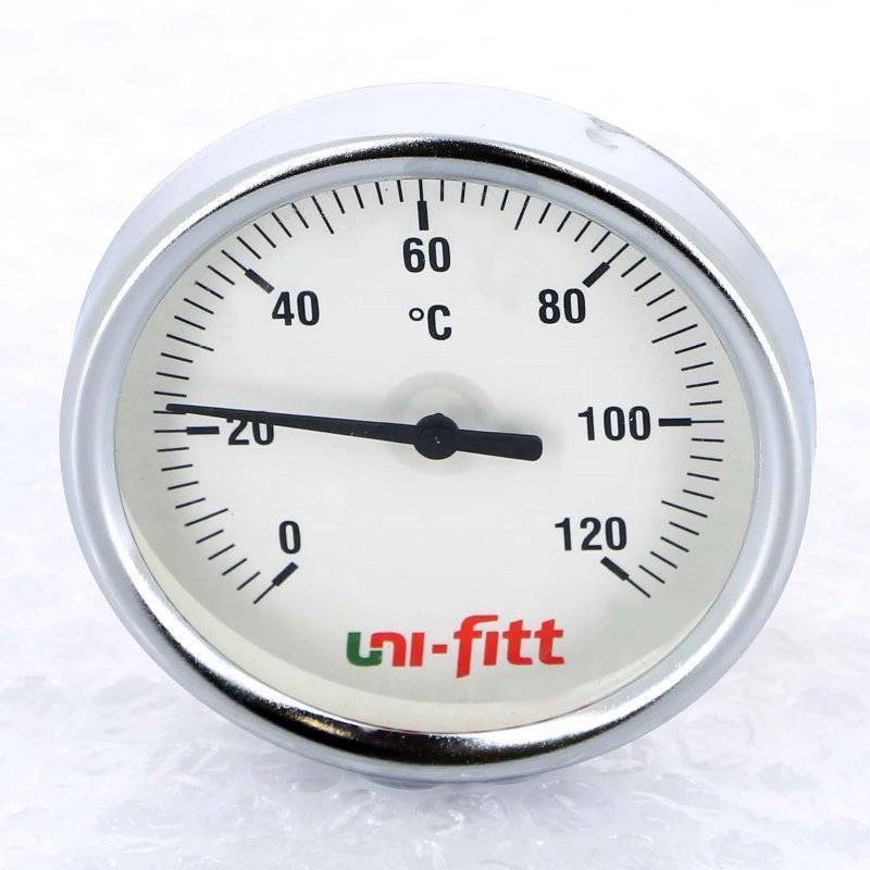 Термометр погружной аксиальный Uni-Fitt 1/2 80 мм 321P4242