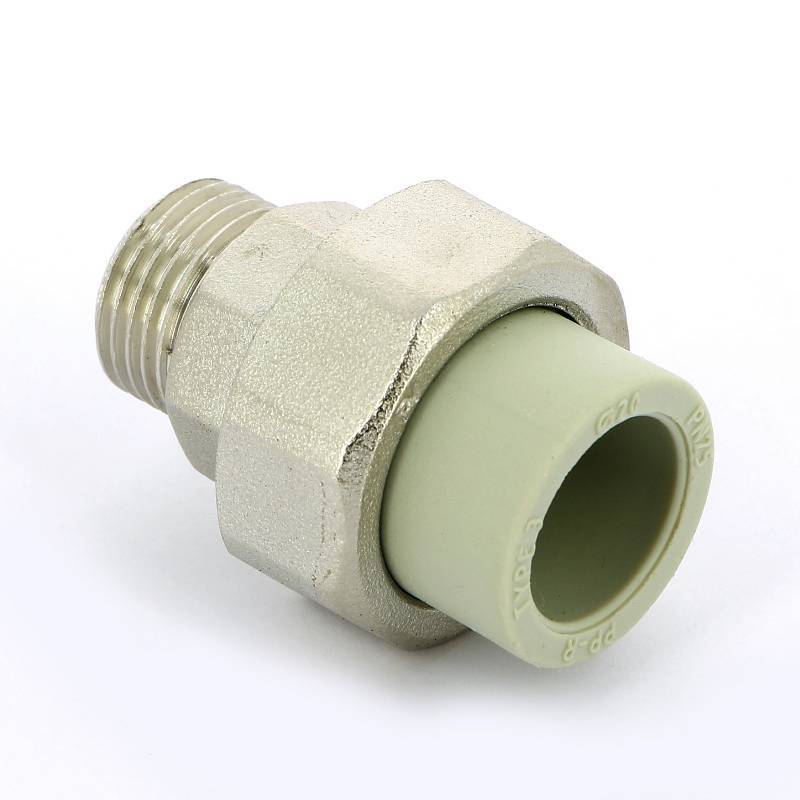 Муфта полипропиленовая FV-Plast разъемная с наружной резьбой 20x1/2 237020