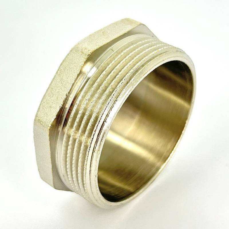 Заглушка LD Pride латунная никелированная 2 наружная резьба LD.67.505.50