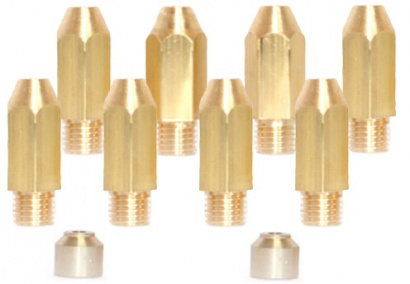 Комплект сопел под сжиженный Газ на  ГГУ-65 (запасная часть к котлу Лемакс)