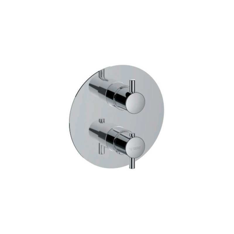 Смеситель термостатический Tiemme F16 для ванны на 3 потребителя хром 411016001