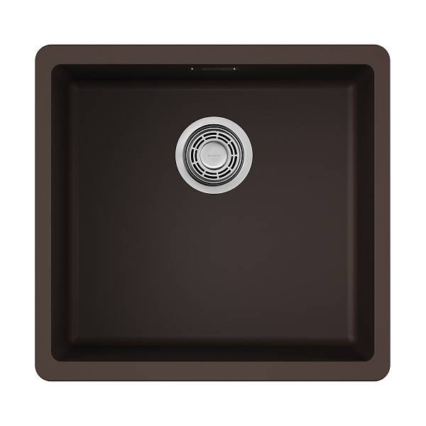 Кухонная мойка Omoikiri Kata 44-U-DC Artgranit 44x42 см темный шоколад 4993402