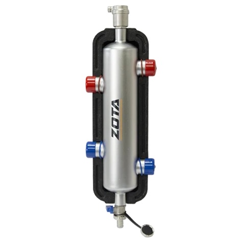 Гидроразделитель из нержавеющей стали ZOTA универсальный 1 контур до 60 кВт GR4930001116