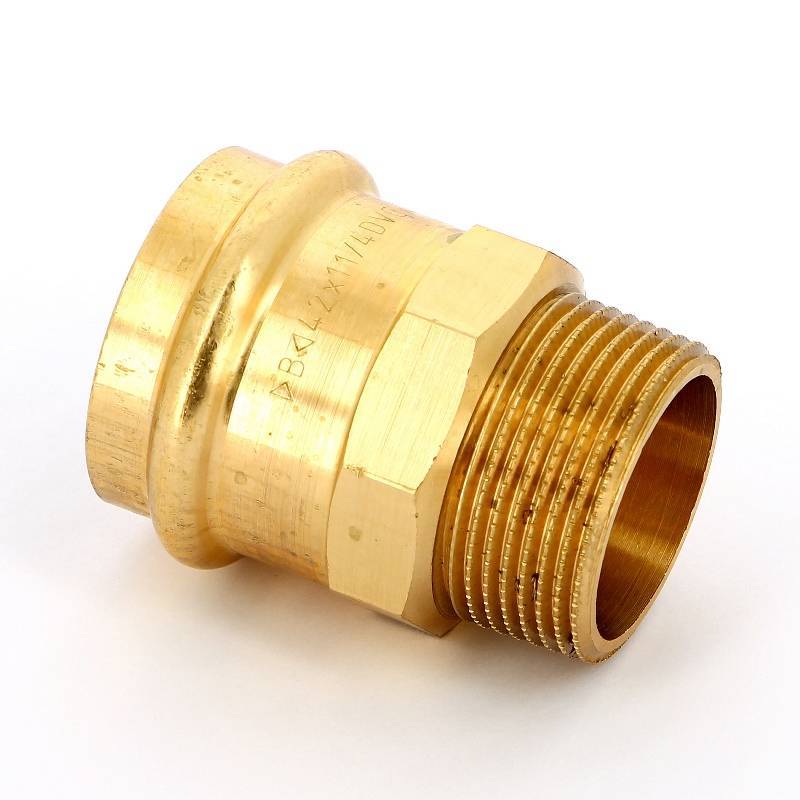 Муфта переходная пресс-НР IBP >B< Press 42 мм x 1 1/4 бронза P4243G04210000