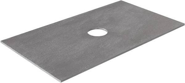 Столешница Allen Brau Reality 81x46,1x1 см серая 1.32023.GR-S