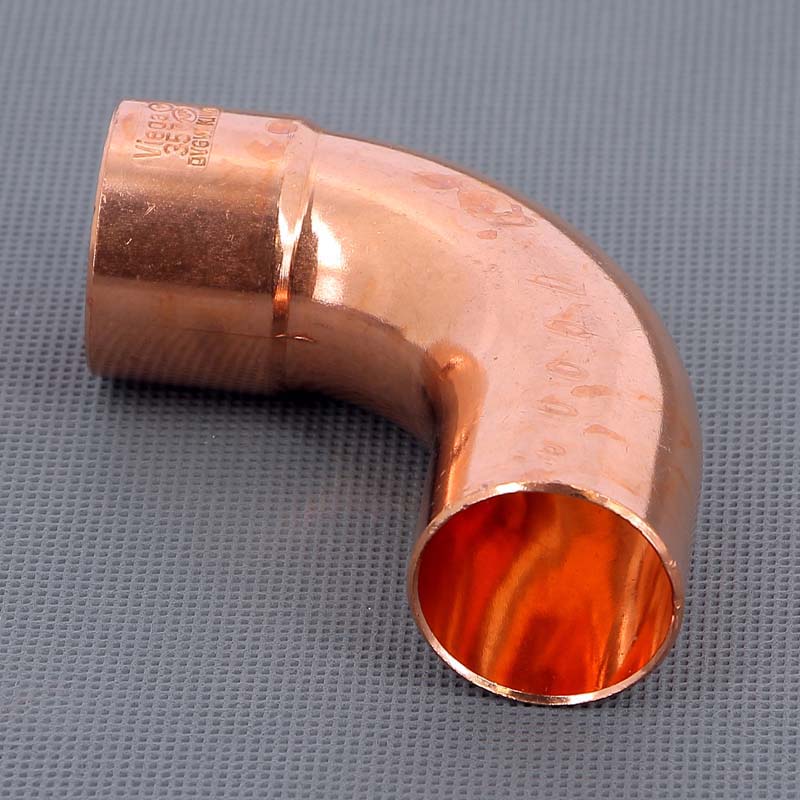 Отвод 90° однораструбный Viega 35 мм под пайку 103415