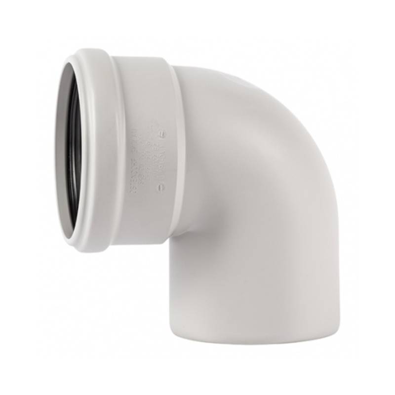 Отвод для бесшумной канализации Ostendorf Skolan Safe 87° 110 мм 335140