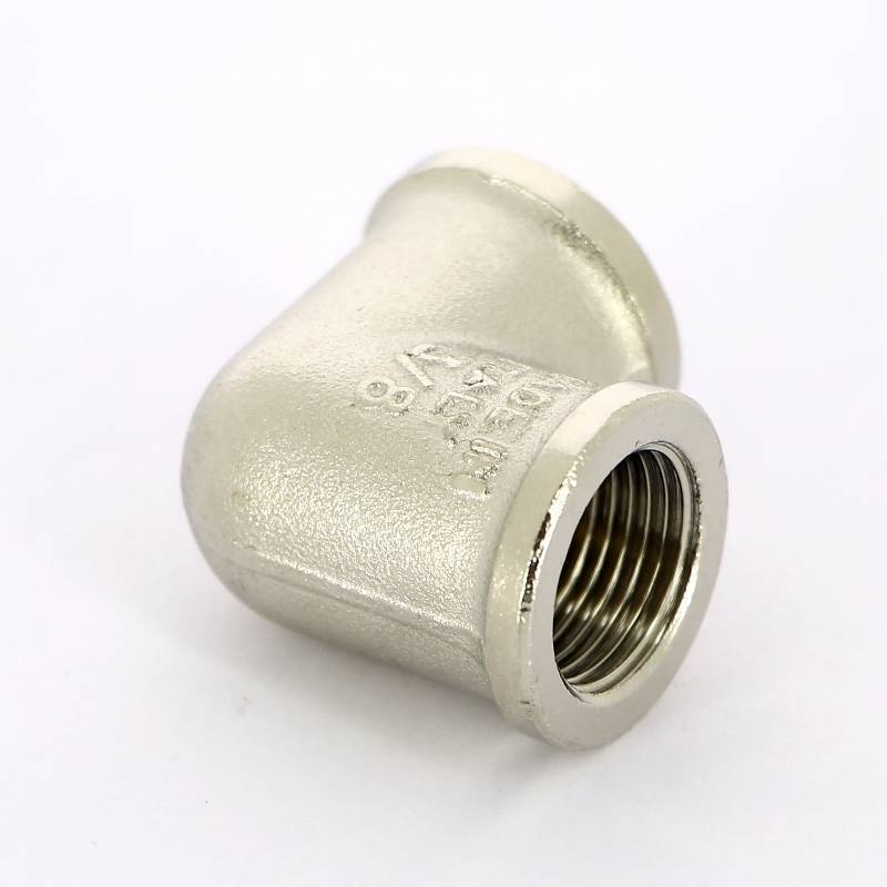 Угол 90° В-В никелированный Tiemme 3/8 1500525