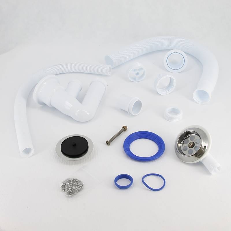 Слив-перелив для ванны Wirquin Элит 1 1/2 x 50/40 мм с нержавеющей чашкой D70 мм 30980652