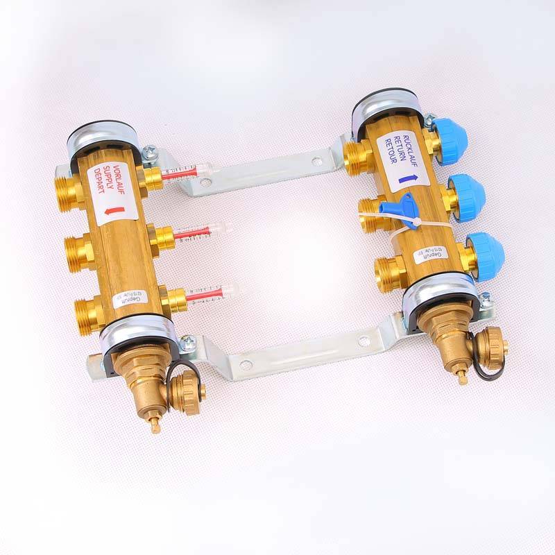 Коллекторная группа Watts HKV/T с расходомерами 1x3/4 EK 3 выхода 10004196