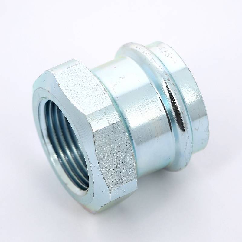 Муфта переходная пресс-В Viega Prestabo 35х1 оцинкованная сталь 704766