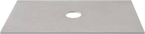 Столешница Allen Brau Reality 81x46,1x1 см серая 1.32023.G-S