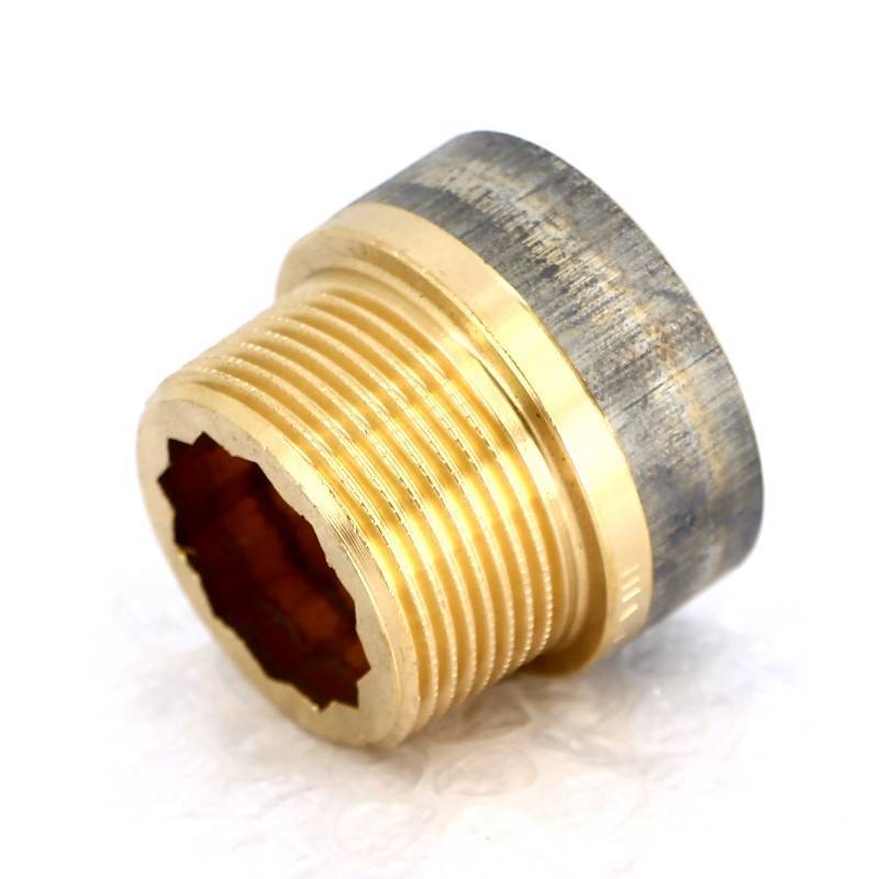 Удлинитель резьбовой НВ бронзовый Viega 1 1/4 x 20 мм 440497