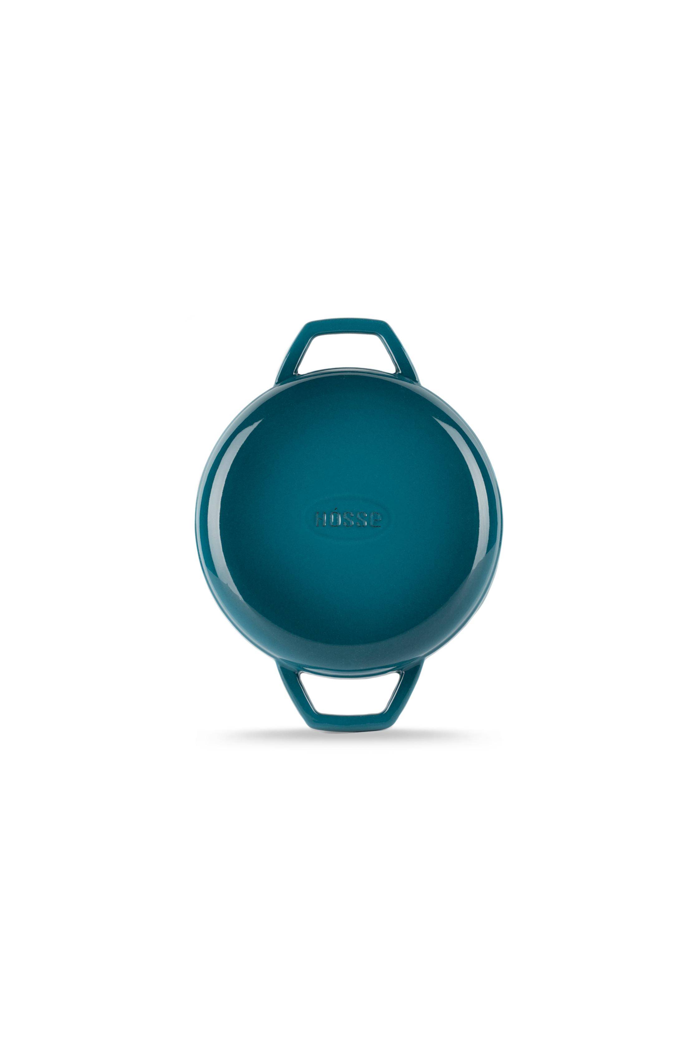 Сковорода с двумя ручками Hascevher KTV 19 см Blue A628019