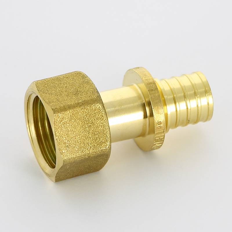 Муфта аксиальная Uni-Fitt 16x1/2 с накидной гайкой и плоской прокладкой 754G6200