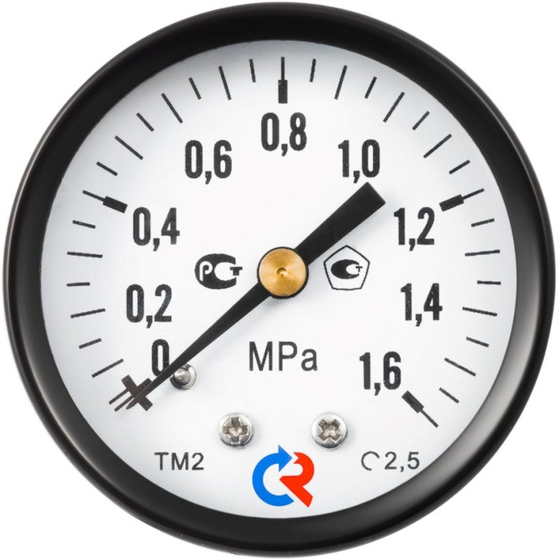 Манометр ТМ-210P.00 50/10 (1/4, 0-10 бар, 2,5) радиальный