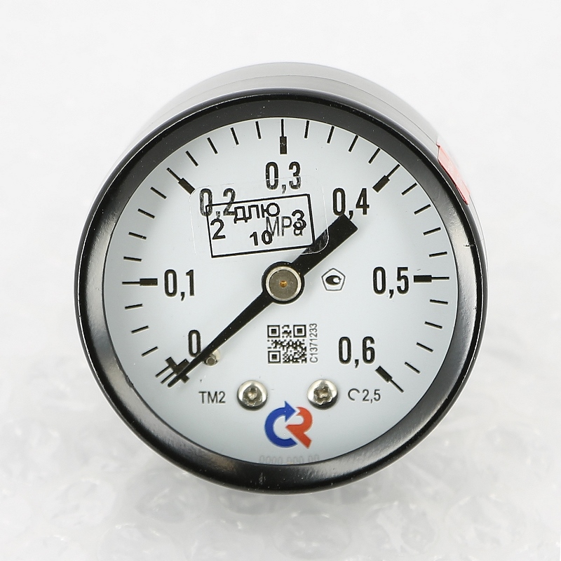 Манометр ТМ-210T.00 50/6 (1/4, 0-6 бар, 2,5) аксиальный