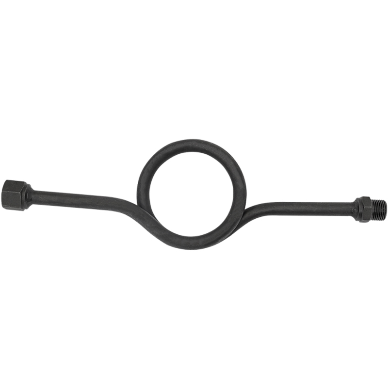 Трубка под манометр  НВ 1/2 демпферная, с накидной гайкой, сталь