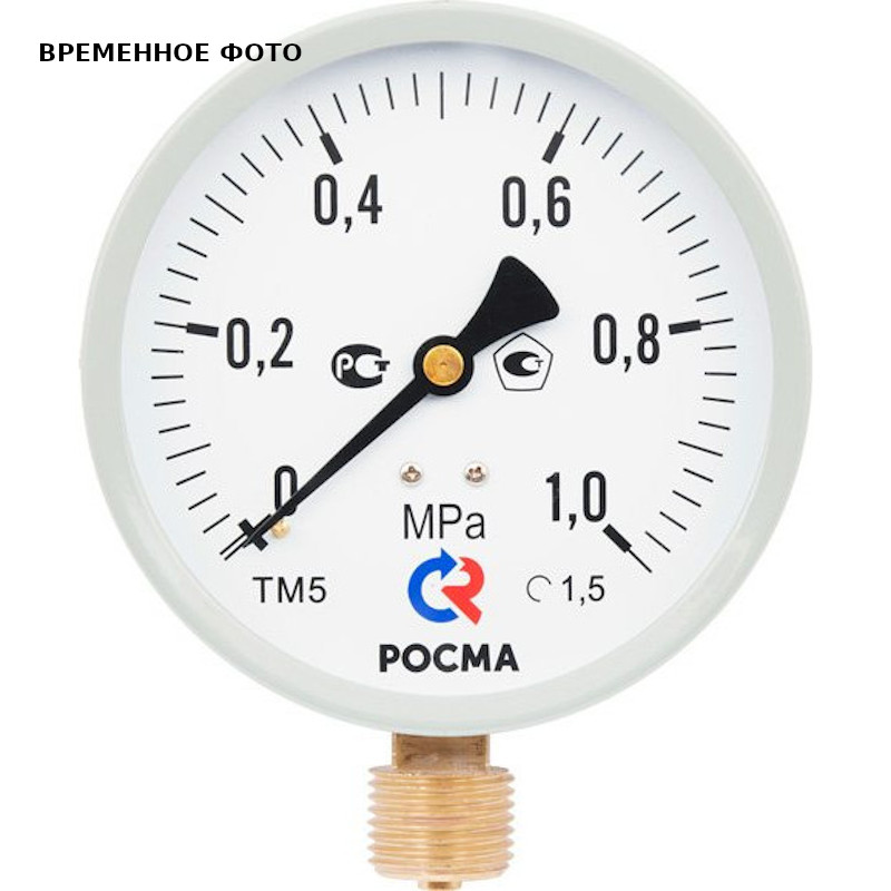 Манометр ТМ-210P.00 50/16 (1/4, 0-16 бар, 2,5) радиальный