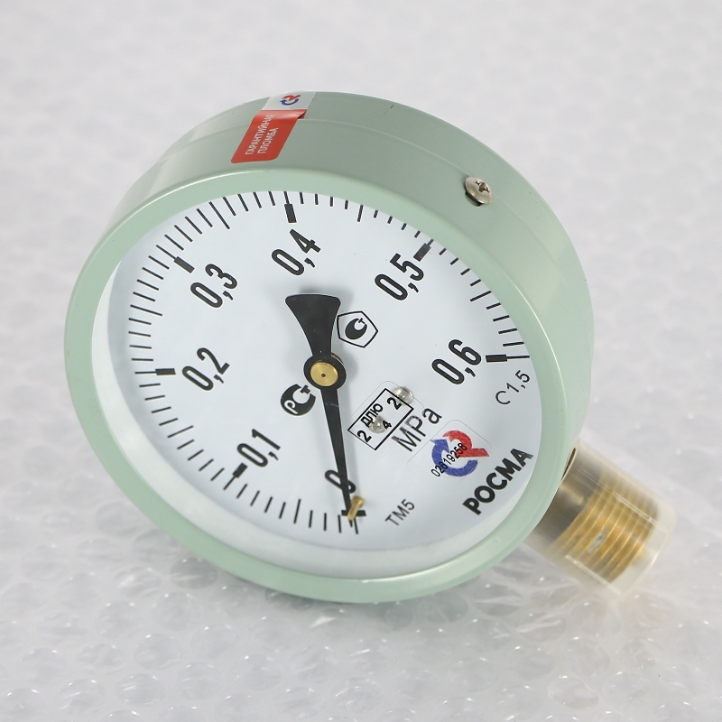 Манометр ТМ-510Р.00 100/6 (1/2, 0-6 бар, 1,5) M2 радиальный