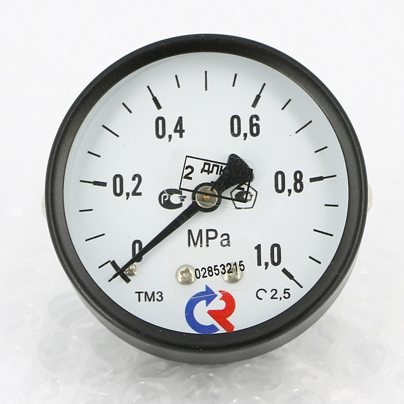 Манометр ТМ-310Т.00 63/10 (1/4, 0-10 бар, 2,5) аксиальный