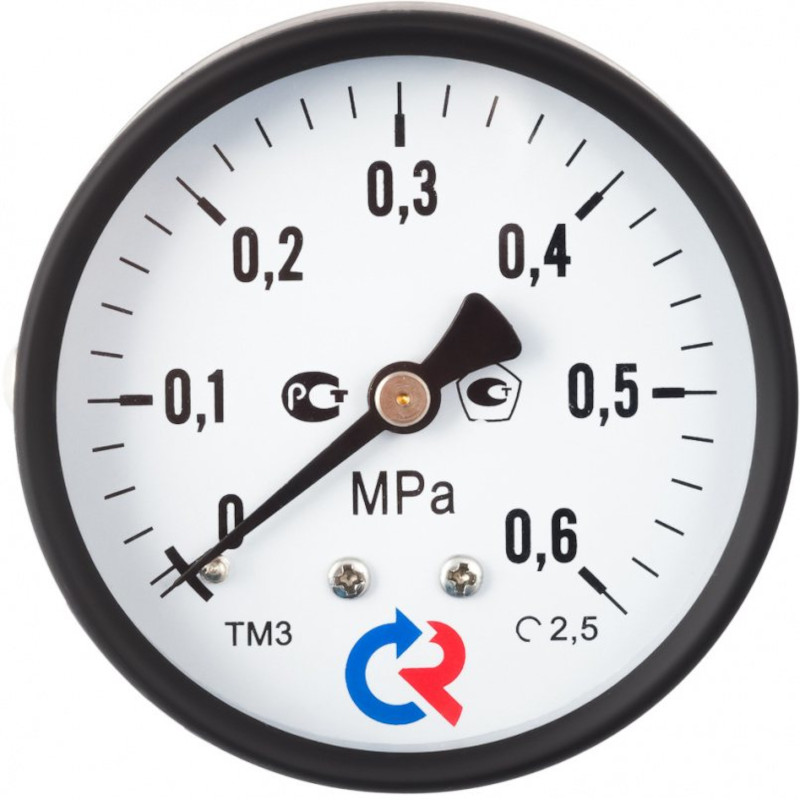 Манометр ТМ-310Т.00 63/4 (1/4, 0-4 бар, 2,5) аксиальный