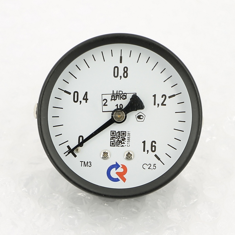 Манометр ТМ-310Т.00 63/16 (1/4, 0-16 бар, 2,5) аксиальный
