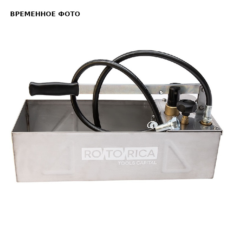 Ручной опрессовщик ICOMAR INOX 60 бар, двухклапанный, нержавеющая сталь