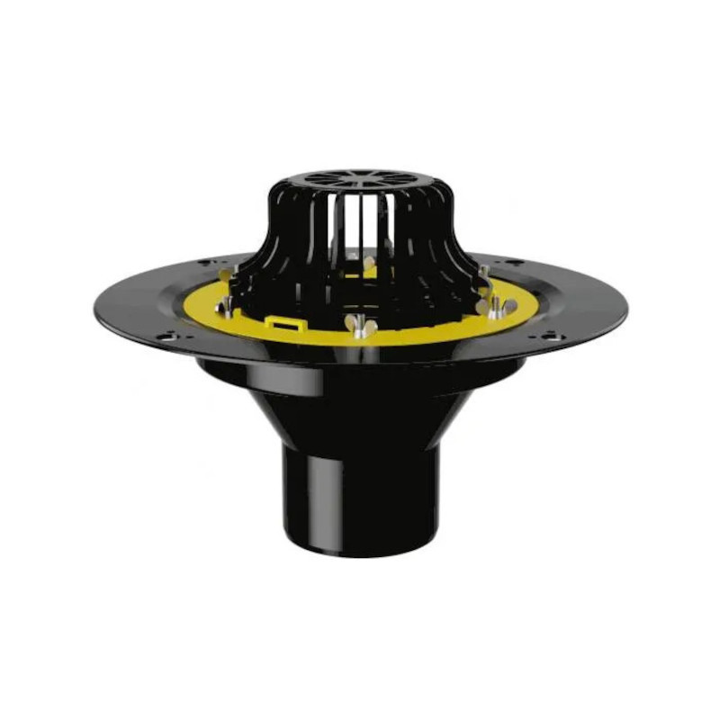 Воронка кровельная Fachmann VM 110x165 мм с металлическим фланцем 01.003