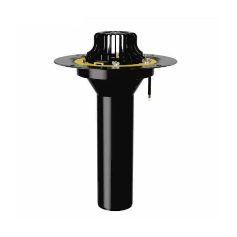 Воронка с обжимным фланцем обогреваемая VMO 110x450