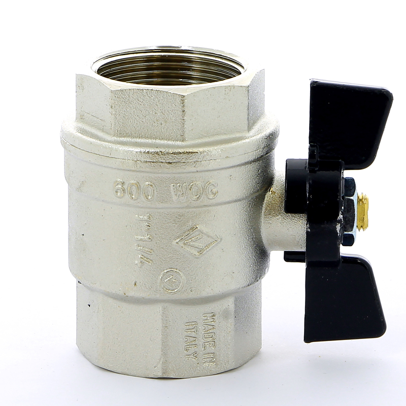 Кран ВВ 1'1/4 бабочка OREGON серия 302 полный проход