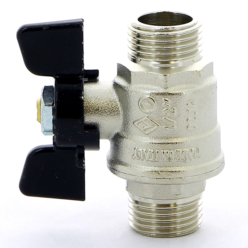 Кран НН 1/2' бабочка OREGON серия 327 полный проход