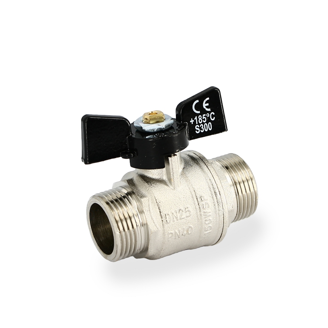 Кран НН 1' бабочка OREGON серия 327 полный проход