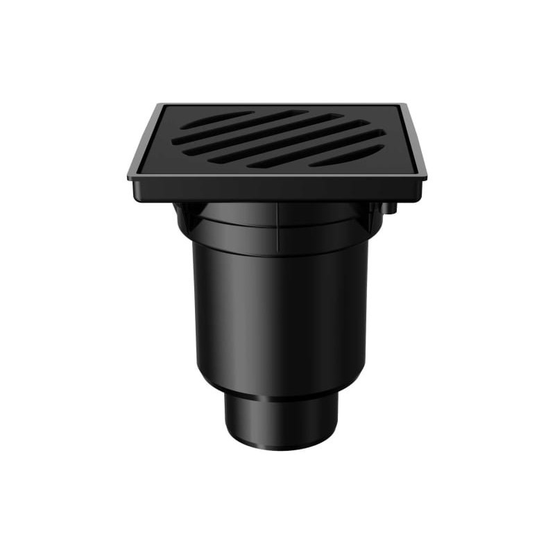 Трап Fachmann Т 606 PNsP 241x241 верт. вып. DN 110/160 с сухим сифоном анти-фрост, реш. чугун