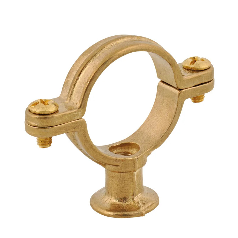 Хомут латунный М6 12 мм для медных труб BIS