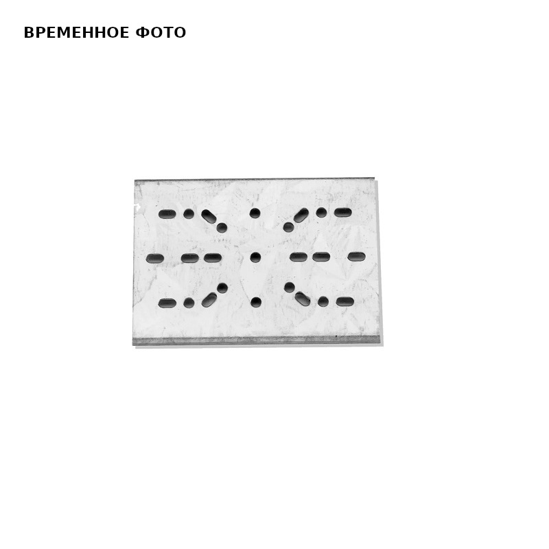 Пластина фиксирующая с резьбой De Dietrich 70х52х3 мм 0835003