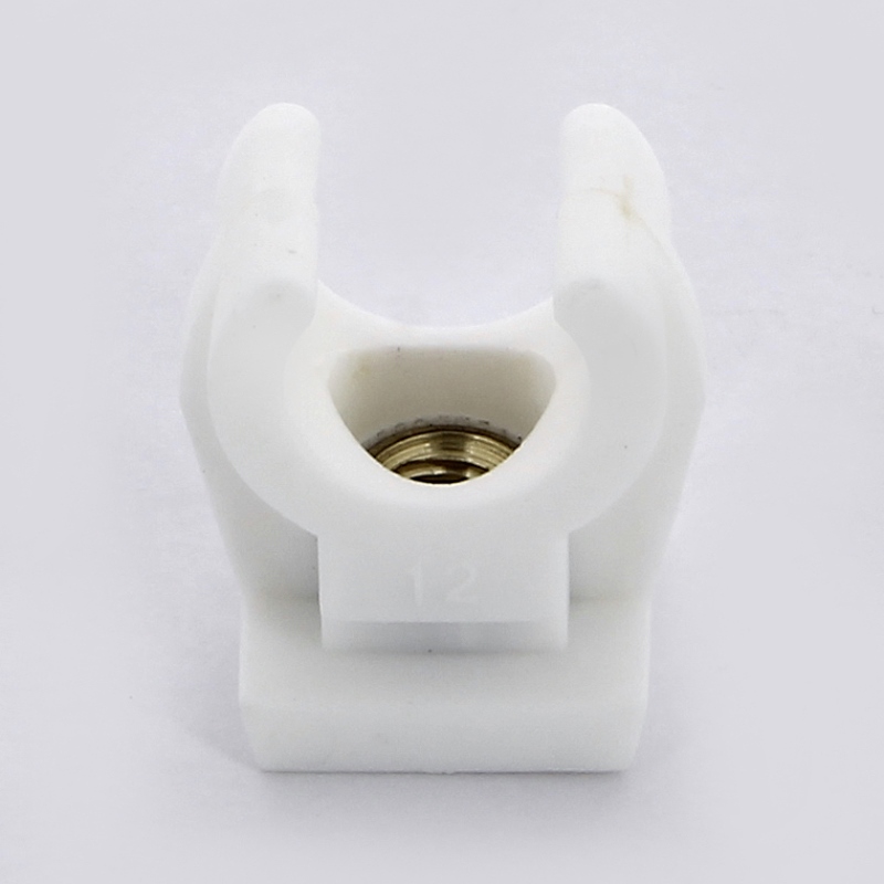 Крепление для труб 12 мм с латунной втулкой М6 BIS