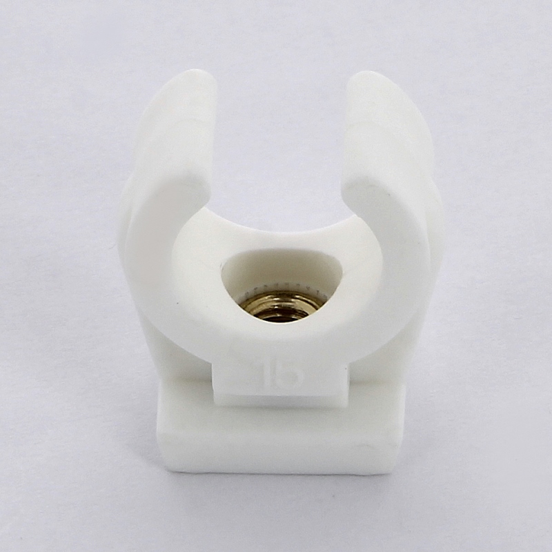 Крепление для труб 14-15 мм с латунной втулкой М6 BIS